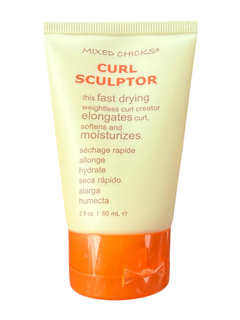 Curl Sculptor Fast-Drying Curl Cream — White & Orange